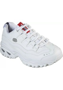 sketchers white trainers