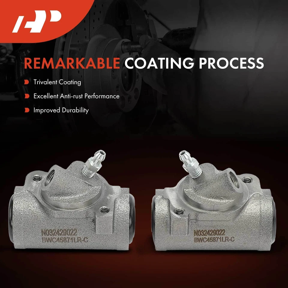 2 piezas cilindros de rueda de freno delanteros para Chevy Malibu 1964 Buick Skylark 65-66 Foto 3 de 4