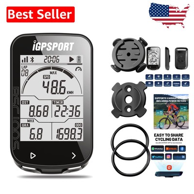 Wireless GPS Bike Computer with 2.6-Inch Screen & 40-Hour Battery Life
