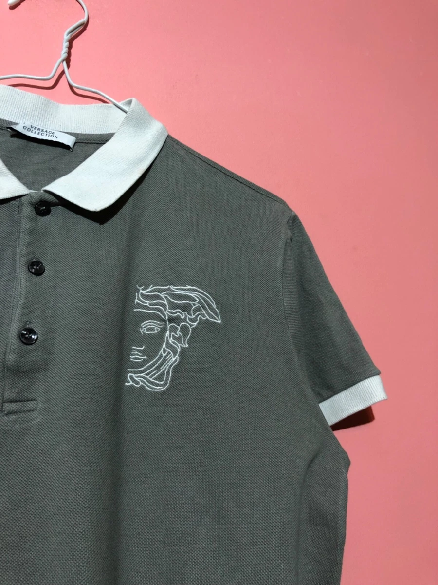 Versace collection womens polo shirt Gianni Versace luxury casual