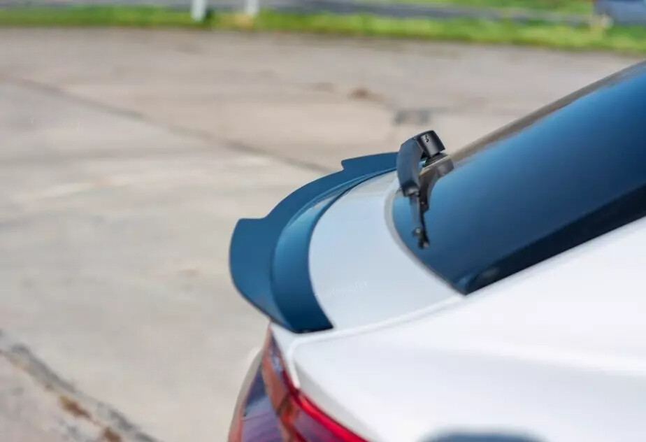 For Audi Q8 SQ8 RSQ8 19-2024 Glossy black Rear Tail Trunk Spoiler Wing ...
