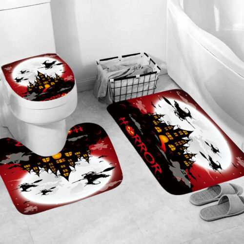 Horror Halloween Shower Curtain