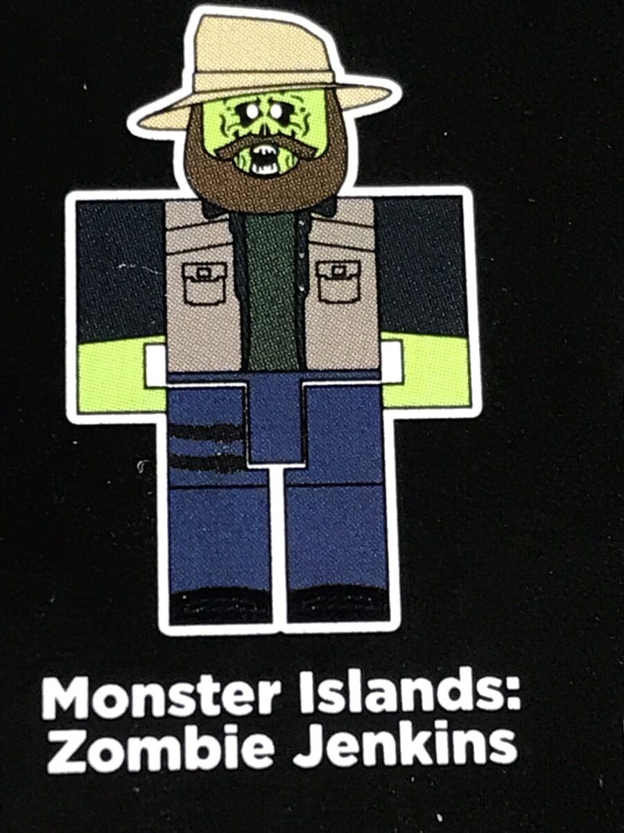 roblox celebrity series 8 orange monster islands: Zombie jenkins toy+code