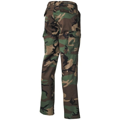 MFH Pantalones Militares Ejército Americano Caza Woodland eBay
