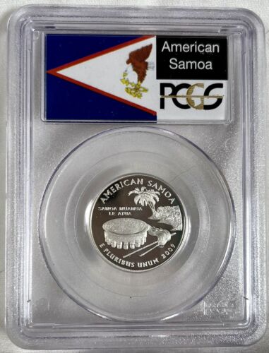 2009 NGC PF70 Puerto Rico + PCGS PR69DCAM Silver Clad Territories Proof Quarters - Picture 4 of 15