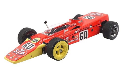 TSM TrueScale Miniatures 1/18 1977 Tyrrell P34 Monaco GP #4 Used