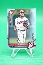 2022 Bowman Draft Base Sky Blue SP /499 #BD-171 James Wood LPN