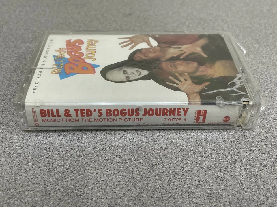 NEW Sealed Bill & Ted's Bogus Journey Cassette Tape Soundtrack Slaughter Kiss - Image 2 of 3