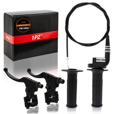 Throttle Assembly Cable Clutch Brake Lever for Coleman 200Cc CT200U Mini Bike