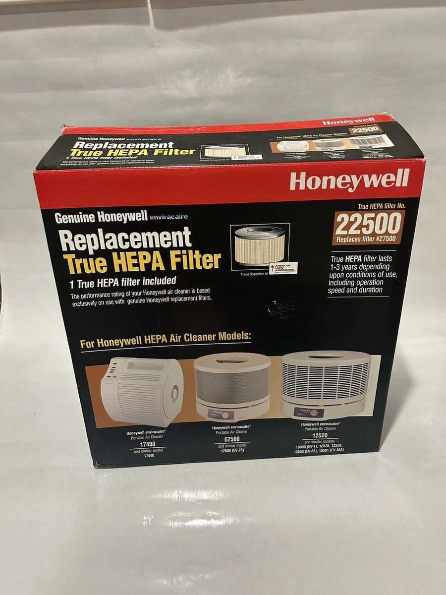 Honeywell hepa filter 22500 online