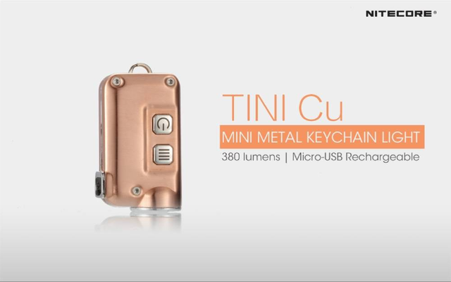 Nitecore Tini Handheld Flashlights 380 Lumens Usb Rechargeable Keychain With For Sale Online Ebay