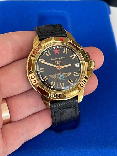 NEW Wrist Watch VOSTOK KOMANDIRSKIE 2414 MANUAL WINDING VVS - Picture 3 of 20