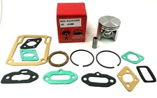 MCCULLOCH 10-10 SUPER PISTON KIT 1 13/16", COMPLETE GASKET SET USA SHIP