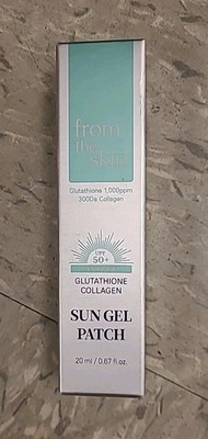 from the skin glutathione collagen sun gel patch FROM THE SKIN GLUTATHIONE COLLAGEN SUN GEL PATCH - PACK OF 2