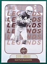 Steve Largent - 2021 Panini Legacy #131 - Seattle Seahawks Legends Football Card