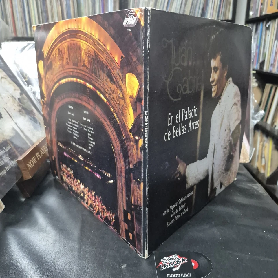 Juan Gabriel – En El Palacio De Bellas Artes -Ballad, Ranchera, Venezuela, 1990 Foto 3 de 4