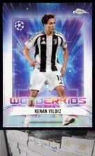 2024-25 Topps Chrome UEFA Club #WK-19 Kenan Yildiz Wonderkids - JL