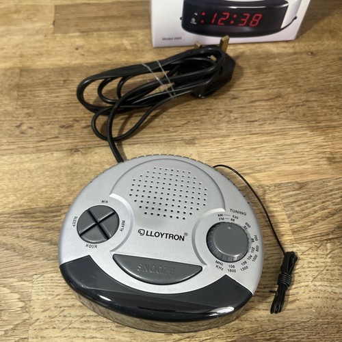 Lloytron Radio Sveglia AM/FM Display LED Comodino con Timer Sonno e Snooze - Foto 8 di 14
