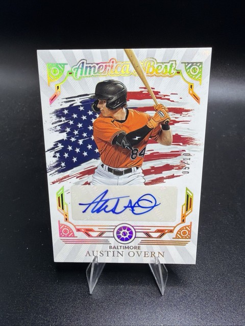 2025 Panini Boys of Summer - America's Best Signatures Austin Overn, Austin...