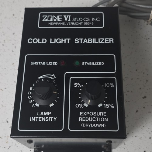 Zone VI Studios Cold Light Stabilizer Black Lamp Intensity Control