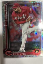 2025 Topps Chrome - Hunter Greene #91 Topps Refractor