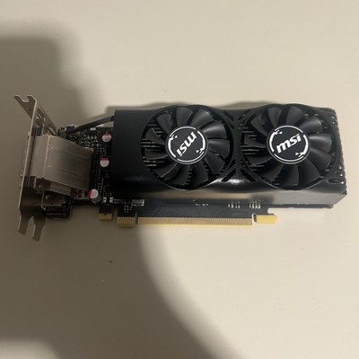 MSI GeForce GTX 1050 Ti 4GT LP GDDR5 Graphics Card Low Profile Working Tested