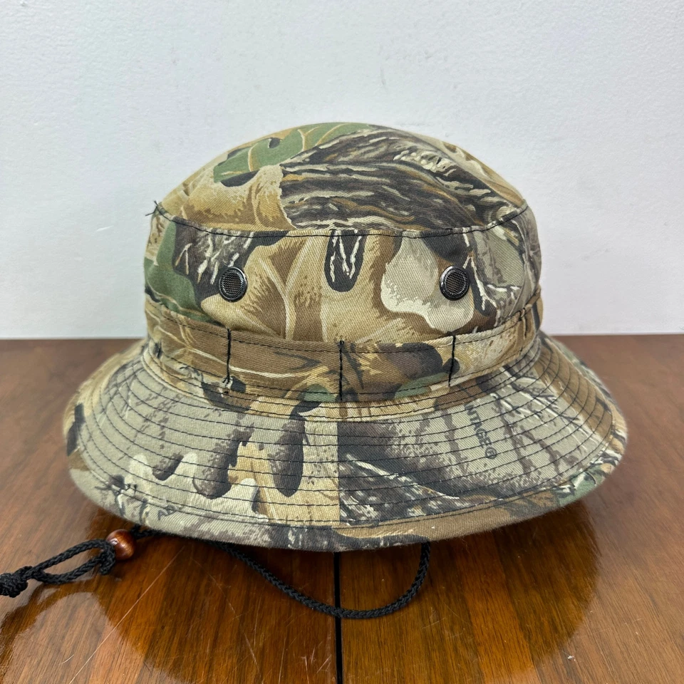 Realtree Advantage Camouflage Hunting Outdoors Boonie Bucket Hat Large GREAT! - Image 3 of 4
