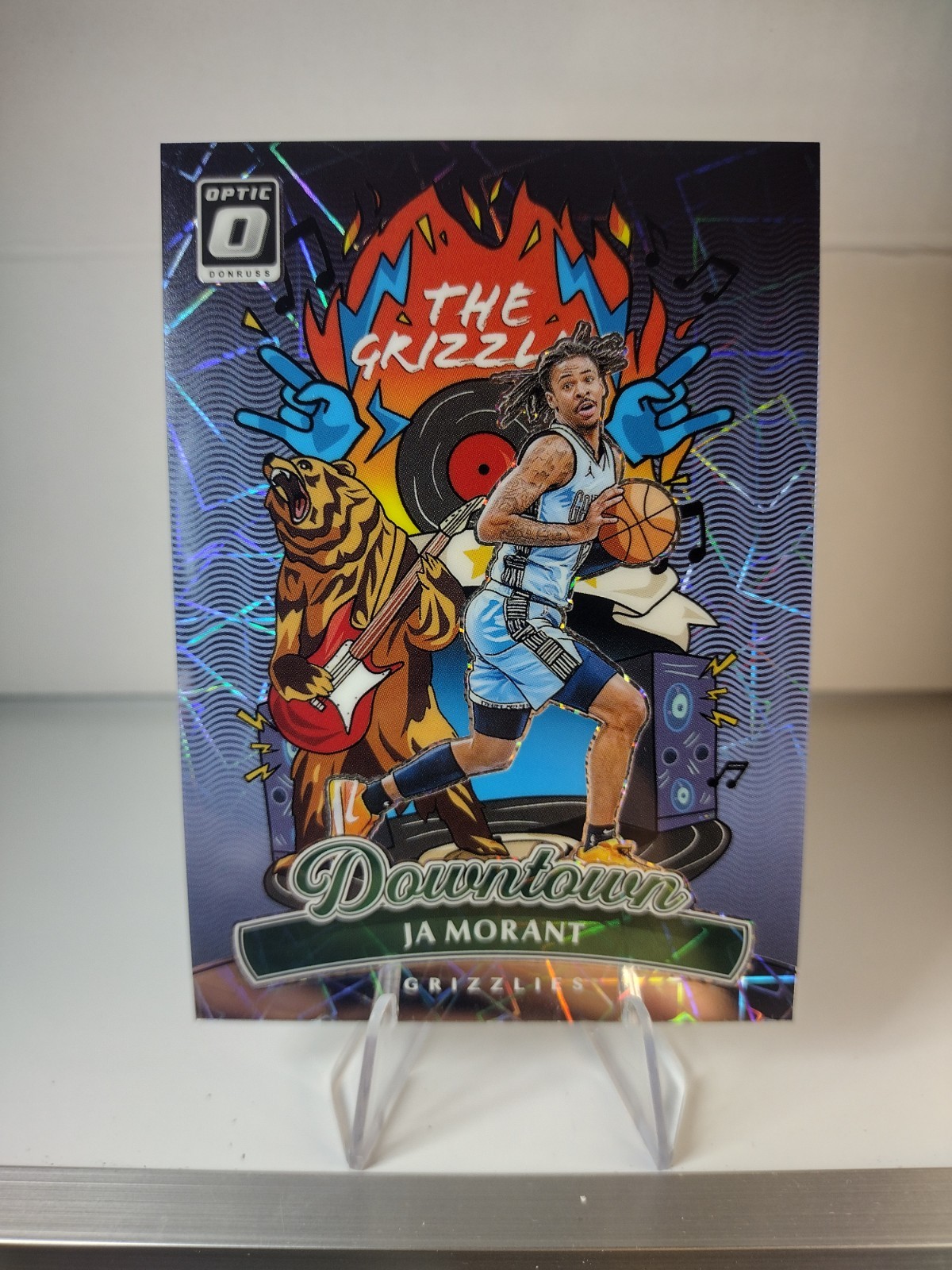 2024 PANINI DONRUSS OPTIC JA MORANT DOWNTOWN CASE HIT SP