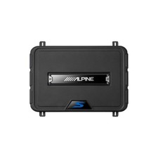 Alpine SS-SB10 - Single 10” S-Series Shallow Preloaded Subwoofer Enclosure - ...