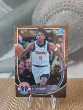 2025-26 Bowman Chrome Reptilian Refractor #BCV-178 AJ Johnson