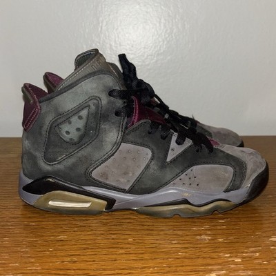 Nike Air Jordan 6 Retro GS 'Bordeaux' Youth Size 4Y Basketball Shoes 384665-063