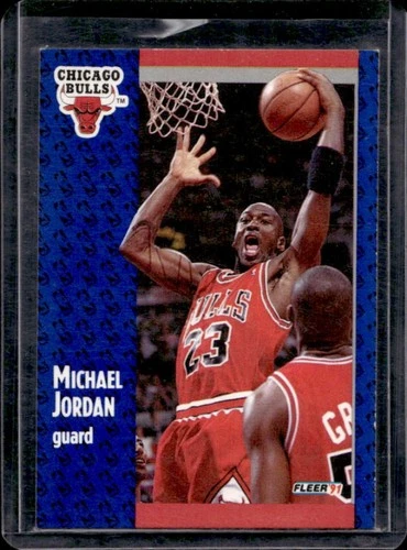 1991-92 Fleer Michael Jordan #29 Bulls