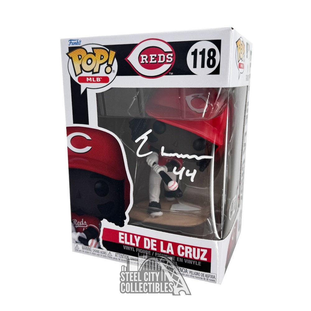 Elly De La Cruz Autographed Cincinnati Reds Funko Pop - BAS | eBay