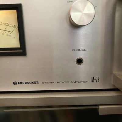 Pioneer C-73 Stereo Preamplifier M-73 Power Amplifier F-73 Stereo