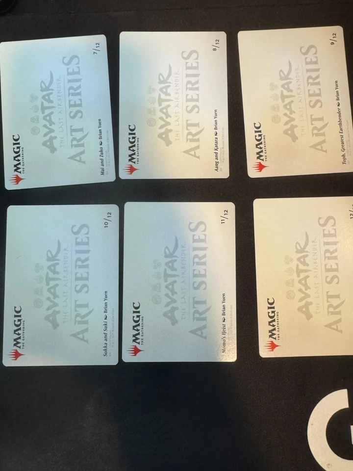 MTG -Avatar The Last Airbender Scene The Black Sun Invasion -ART SERIES ONLY - Image 2 of 2