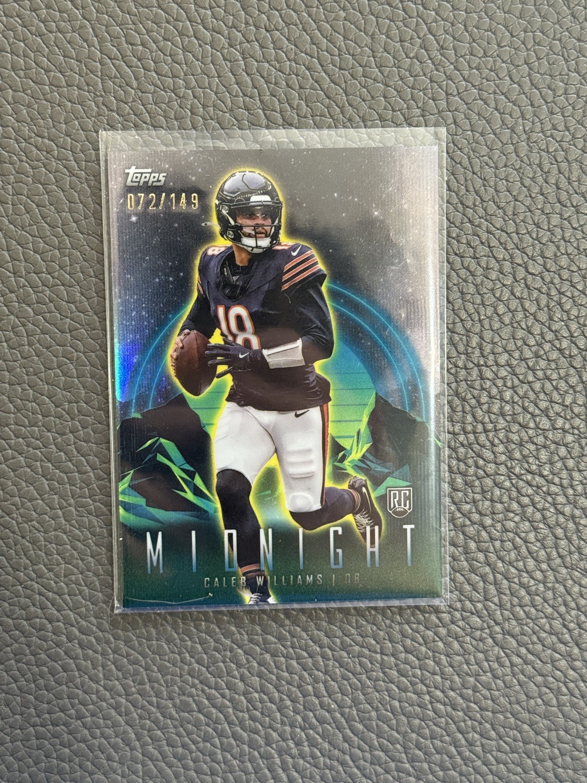 CALEB WILLIAMS 2024 Topps Midnight #1 Morning Rookie /149