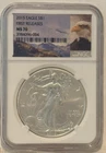 2015 American $1 Silver Eagle NGC MS70 First Releases -Bald Eagle Label