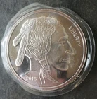 2015 5oz Silver Buffalo Round in Plastic