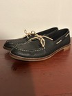 Womens Black Leather Sperry Boat Shoes Size 9.5 Rare EUC — photo 6