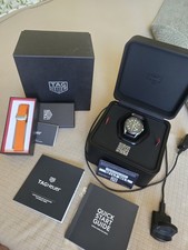 TAG Heuer CONNECTED CALIBRE E4 42mm SBR8010 Smartwatch Rubber Steel Box