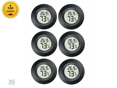 JEDEW Hygrometer Thermometer Digital Humidity Meter Indoor/Outdoor Humidity