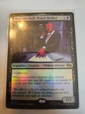 Madame Null, Power Broker Teenage Mutant Ninja Turtles Foil MTG TMT NM