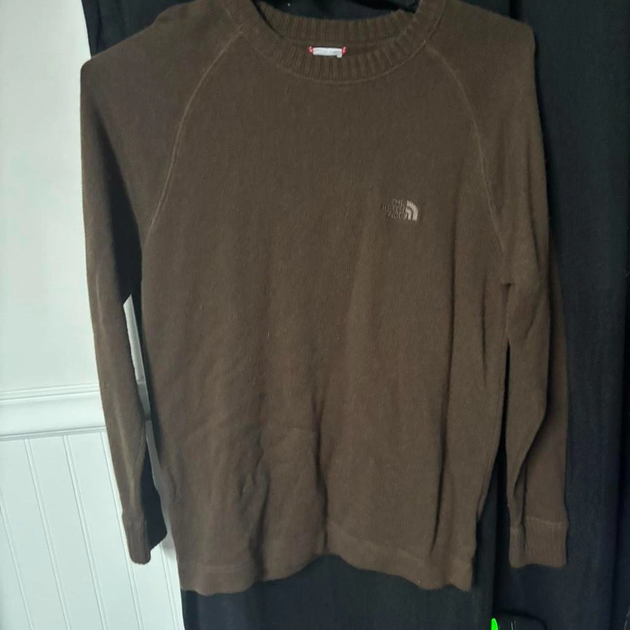 The North Face brown long sleeve shirt Size M
