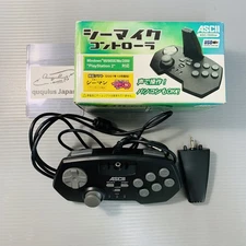 ASCII SEAMIC CONTROLLER Pad Sea Mic ASC-1606SM Boxed For Playstation 2