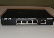 NETGEAR GS305P 5-port Ethernet PoE switch Network switch WITHOUT power supply