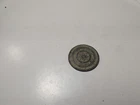 Dug Civil War era flat  button