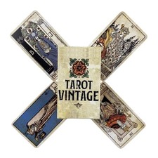 Vintage Tarot Cards 78 Deck | Rider Oracle, Divination, English, Playing Games