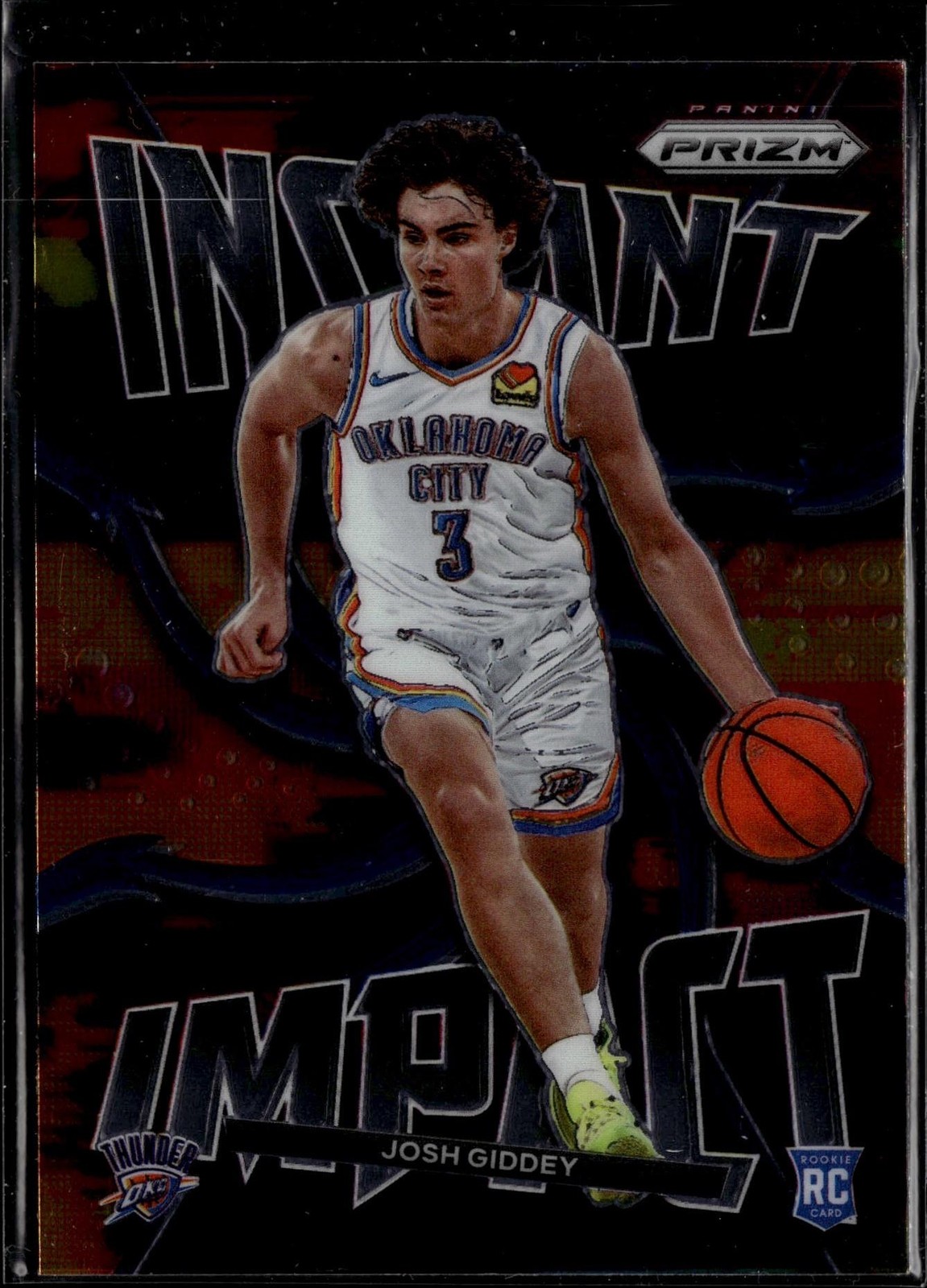 2021-22 Panini Prizm #4 Josh Giddey Instant Impact