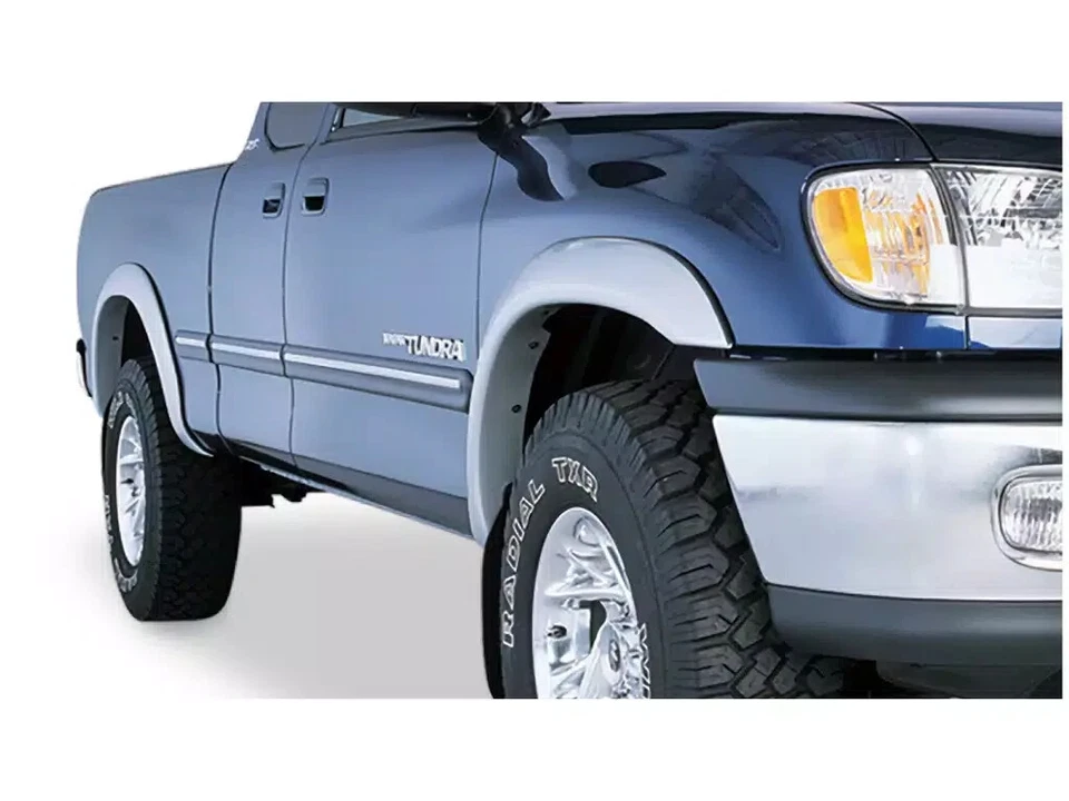 Bushwacker Extend-A-Fender Flares 4 piezas 03-06 Toyota Tundra cabina estándar Fleetside Foto 3 de 4