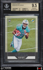 POP 1: Kenyan Drake RC BGS 9.5: 2016 Playoff Rookie Card Gisto #249. rookie card picture